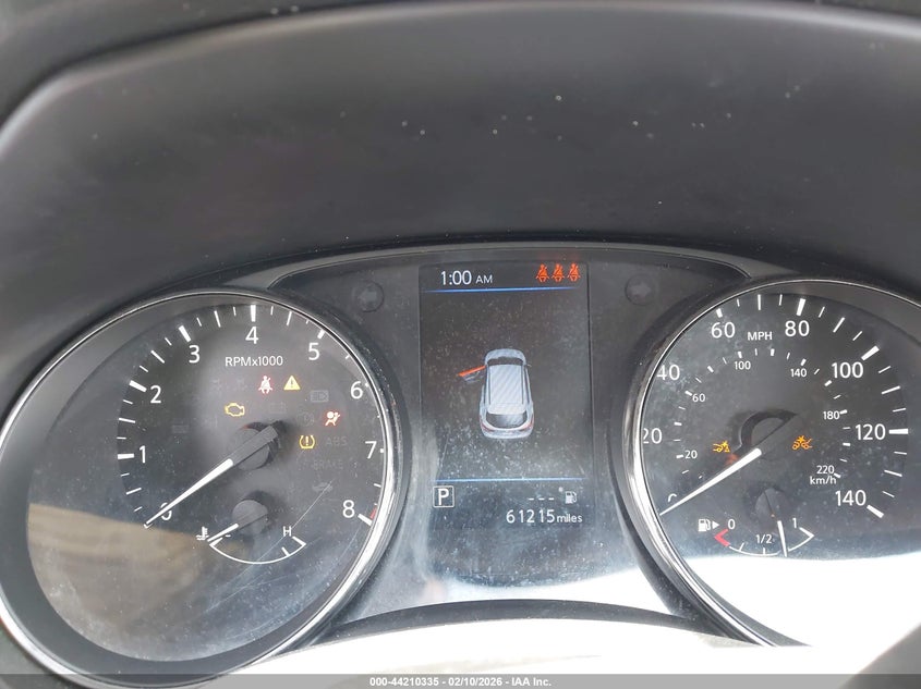 2021 Nissan Rogue VIN JN1BJ1AV1MW300755 IAAI salvage auction — FRONT END, Salvage Title, sold $2,325 on 2026-07-09 (photo 7)