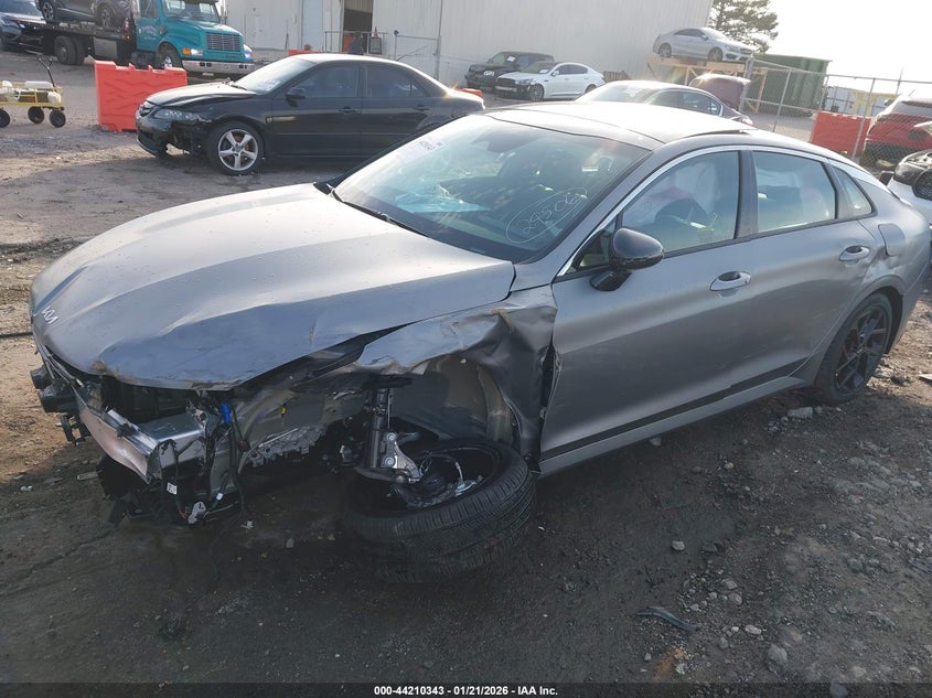 2026 Kia K5 VIN KNAG64J71T5447389 IAAI salvage auction — FRONT END, Salvage Title, sold $7,700 on 2026-07-15 (photo 2)