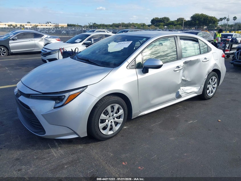 2026 Toyota Corolla VIN JTDBCMFE1T3120502 IAAI salvage auction — LEFT & RIGHT, Salvage Title, sold $5,250 on 2026-07-16 (photo 2)