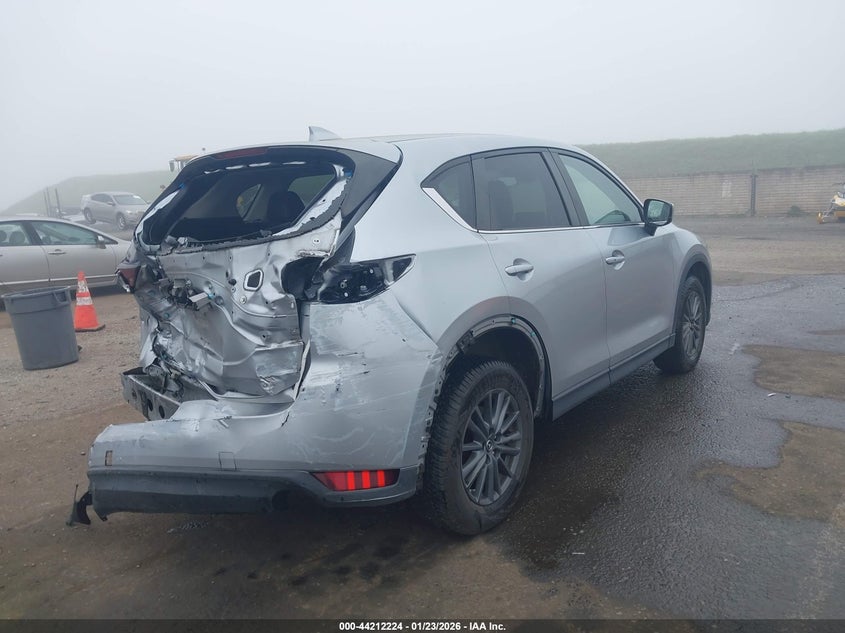 2019 Mazda Cx-5 VIN JM3KFBCM1K0543711 IAAI salvage auction — REAR END, Salvage (California), sold $3,800 on 2026-07-08 (photo 4)