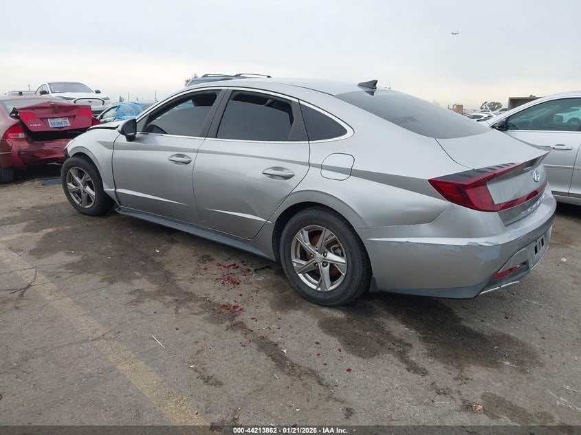 2021 Hyundai Sonata VIN 5NPEG4JA8MH087879 IAAI salvage auction — FRONT END, Salvage Title, sold $1,900 on 2026-07-08 (photo 3)