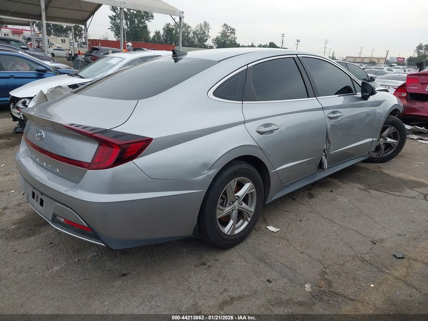 2021 Hyundai Sonata VIN 5NPEG4JA8MH087879 IAAI salvage auction — FRONT END, Salvage Title, sold $1,900 on 2026-07-08 (photo 4)