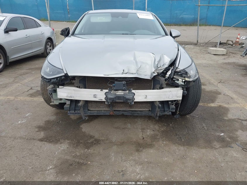 2021 Hyundai Sonata VIN 5NPEG4JA8MH087879 IAAI salvage auction — FRONT END, Salvage Title, sold $1,900 on 2026-07-08 (photo 6)