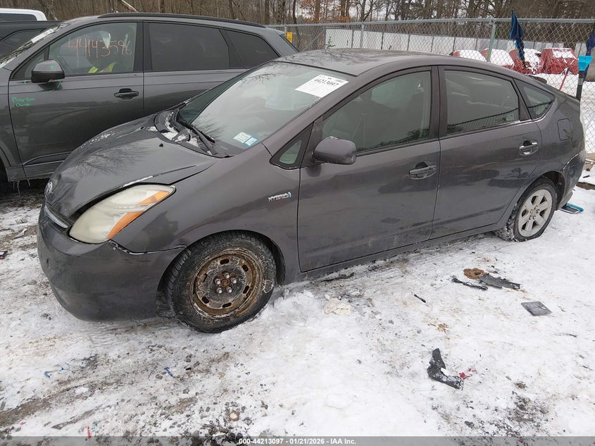 2009 Toyota Prius VIN JTDKB20U393479107 IAAI salvage auction — RIGHT SIDE, Mv-907A (New York), sold $275 on 2026-07-07 (photo 2)