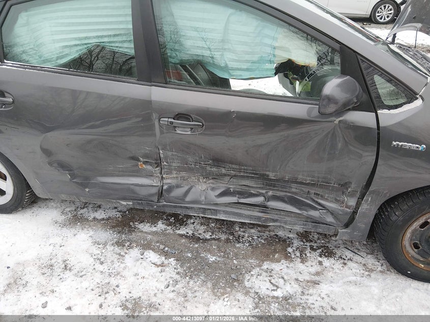 2009 Toyota Prius VIN JTDKB20U393479107 IAAI salvage auction — RIGHT SIDE, Mv-907A (New York), sold $275 on 2026-07-07 (photo 6)