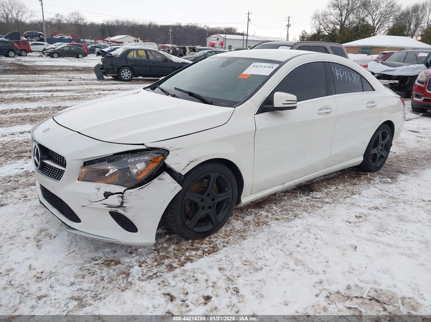 2018 Mercedes-benz Cla-klasse VIN WDDSJ4GB7JN512711 IAAI salvage auction — FRONT END, Salvage (Indiana), sold $5,625 on 2026-07-28 (photo 2)