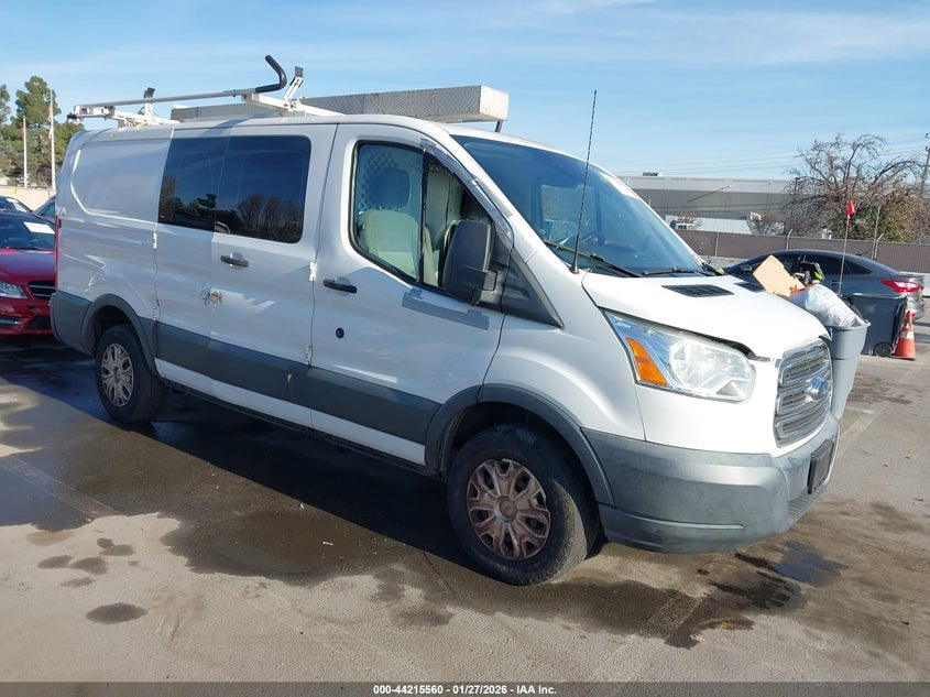 2016 Ford Transit VIN 1FTYR1ZM1GKA34466 IAAI salvage auction — LEFT FRONT, Salvage (California), sold $3,000 on 2026-07-29 (photo 1)
