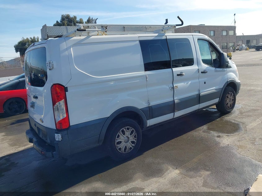 2016 Ford Transit VIN 1FTYR1ZM1GKA34466 IAAI salvage auction — LEFT FRONT, Salvage (California), sold $3,000 on 2026-07-27 (photo 4)