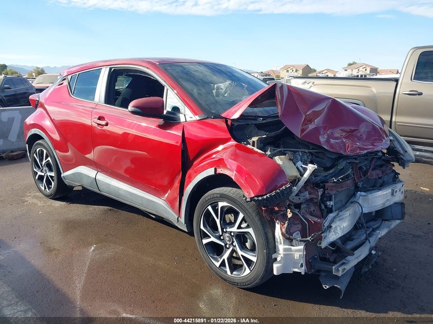 2018 Toyota C-hr VIN NMTKHMBX6JR037618 IAAI salvage auction — RIGHT FRONT, Salvage (Arizona), sold $2,400 on 2026-07-07 (photo 1)