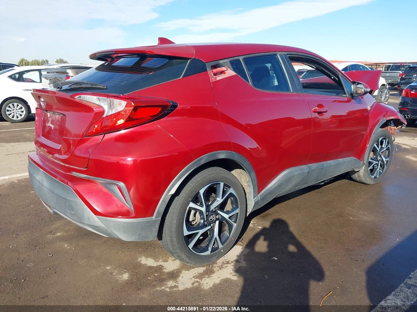 2018 Toyota C-hr VIN NMTKHMBX6JR037618 IAAI salvage auction — RIGHT FRONT, Salvage (Arizona), sold $2,400 on 2026-07-07 (photo 4)