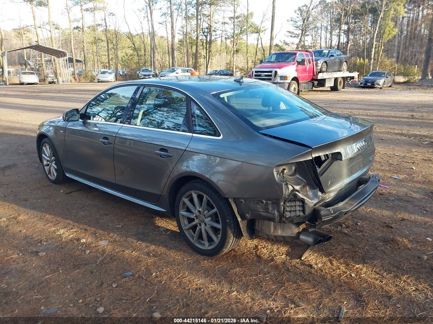 2015 Audi A4 VIN WAUFFAFL9FN037699 IAAI salvage auction — REAR END, Salvage (Virginia), sold $1,700 on 2026-07-31 (photo 3)