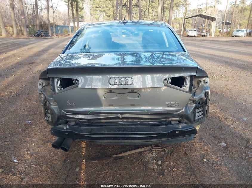 2015 Audi A4 VIN WAUFFAFL9FN037699 IAAI salvage auction — REAR END, Salvage (Virginia), sold $1,700 on 2026-07-31 (photo 6)