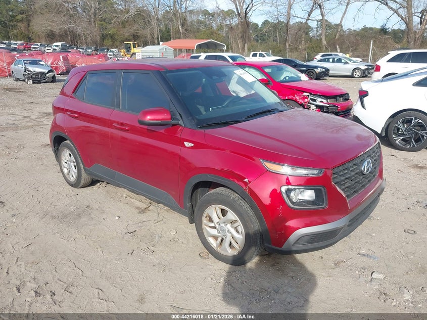 2024 Hyundai Venue VIN KMHRB8A34RU341590 IAAI salvage auction — LEFT SIDE, Salvage Title, sold $3,675 on 2026-07-17 (photo 1)