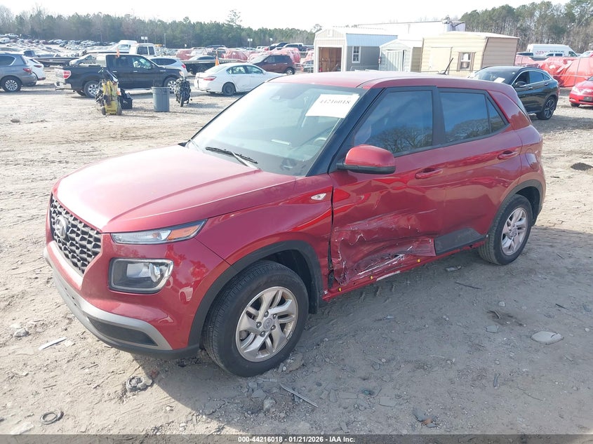 2024 Hyundai Venue VIN KMHRB8A34RU341590 IAAI salvage auction — LEFT SIDE, Salvage Title, sold $3,675 on 2026-07-17 (photo 2)