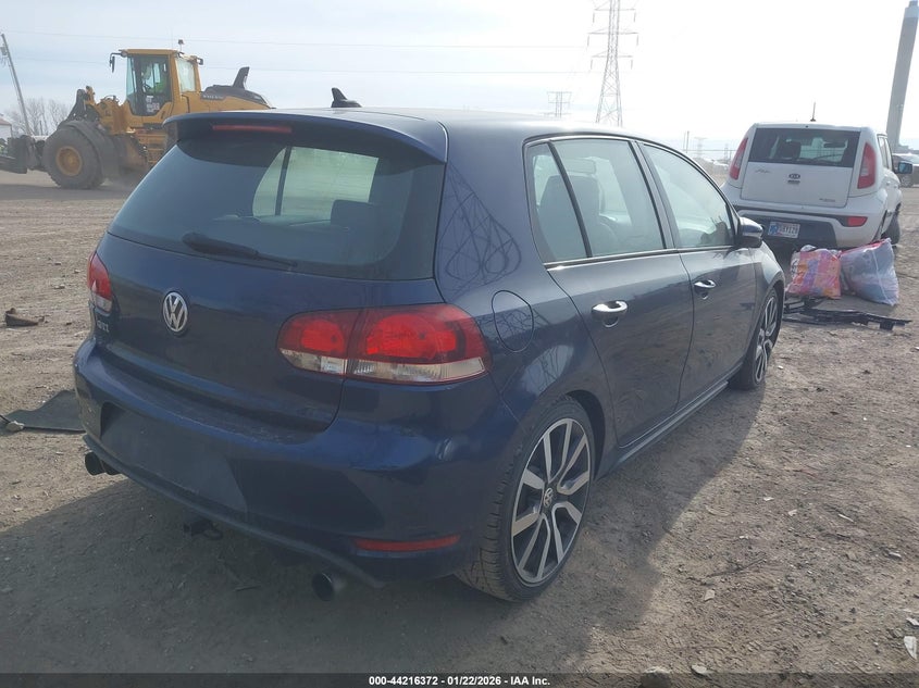 2013 Volkswagen Gti VIN WVWGD7AJ2DW092802 IAAI salvage auction — FRONT END, Salvage (Indiana), sold $1,350 on 2026-07-22 (photo 4)