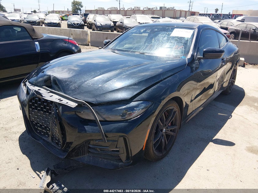 2023 BMW 4 series VIN WBA53AP0XPCM92258 IAAI salvage auction — FRONT END, Salvage (California), sold $10,800 on 2026-08-29 (photo 2)