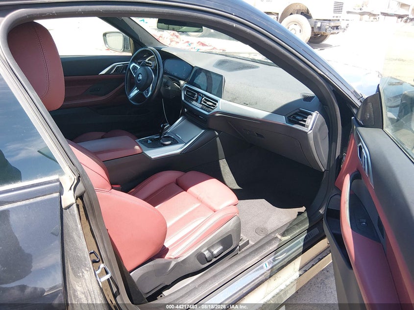 2023 BMW 4 series VIN WBA53AP0XPCM92258 IAAI salvage auction — FRONT END, Salvage (California), sold $10,800 on 2026-08-29 (photo 5)