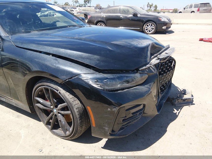 2023 BMW 4 series VIN WBA53AP0XPCM92258 IAAI salvage auction — FRONT END, Salvage (California), sold $10,800 on 2026-08-29 (photo 6)