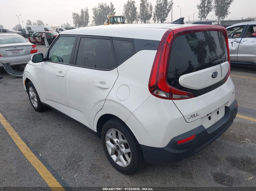 2020 Kia Soul VIN KNDJ23AU0L7701859 IAAI salvage auction — FRONT END, Salvage (California), sold $2,000 on 2026-07-21 (photo 3)