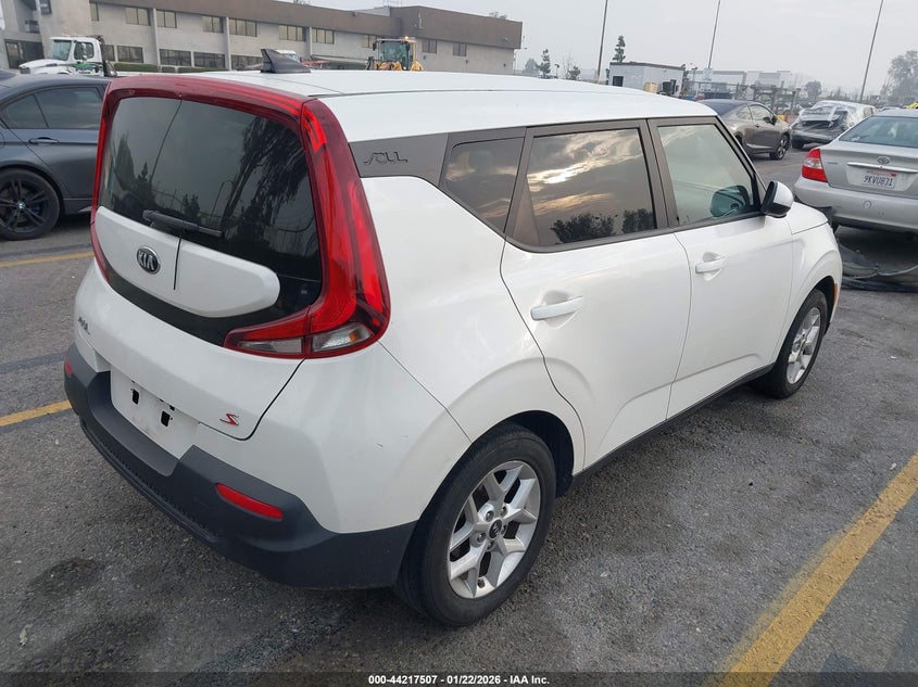 2020 Kia Soul VIN KNDJ23AU0L7701859 IAAI salvage auction — FRONT END, Salvage (California), sold $2,000 on 2026-07-21 (photo 4)