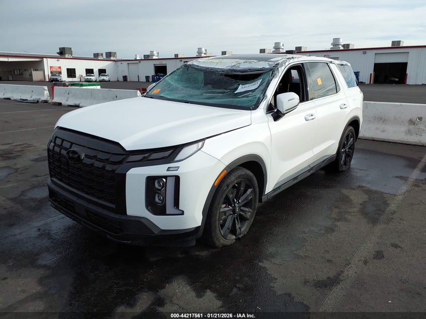 2023 Hyundai Palisade VIN KM8R34GE7PU499255 IAAI salvage auction — ROLLOVER, Salvage Title, sold $4,600 on 2026-07-12 (photo 2)