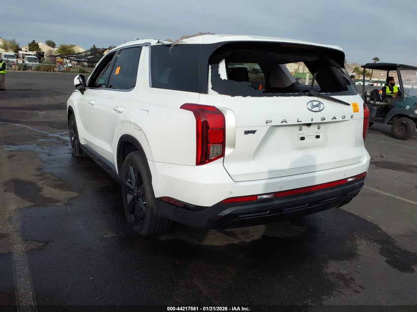 2023 Hyundai Palisade VIN KM8R34GE7PU499255 IAAI salvage auction — ROLLOVER, Salvage Title, sold $4,600 on 2026-07-12 (photo 3)