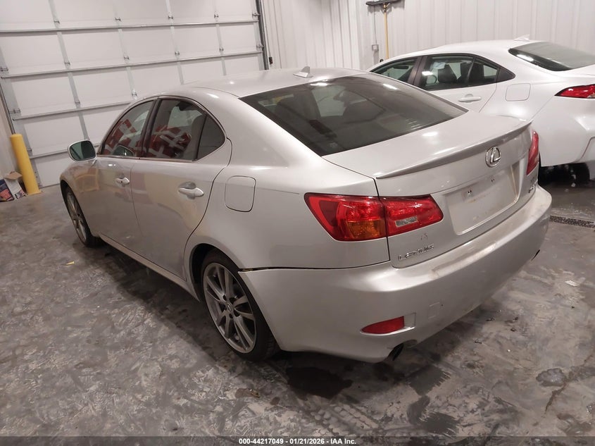 2008 Lexus Is VIN JTHBK262885069572 IAAI salvage auction — RIGHT FRONT, Salvage (Kansas), sold $600 on 2026-07-16 (photo 3)