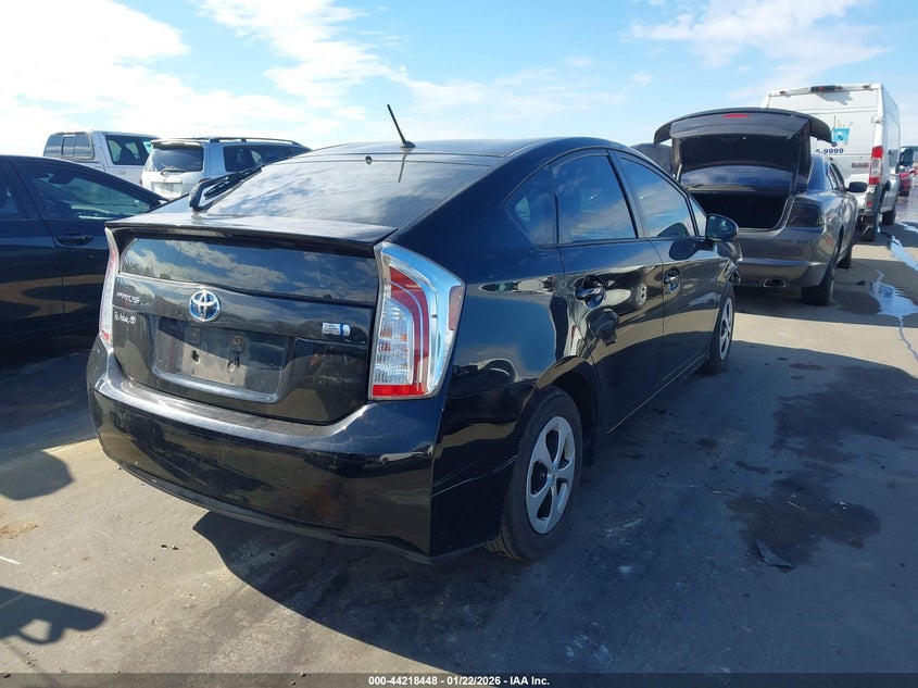 2015 Toyota Prius VIN JTDKN3DU7F2003404 IAAI salvage auction — FRONT END, Salvage (North Carolina), sold $1,150 on 2026-07-31 (photo 4)