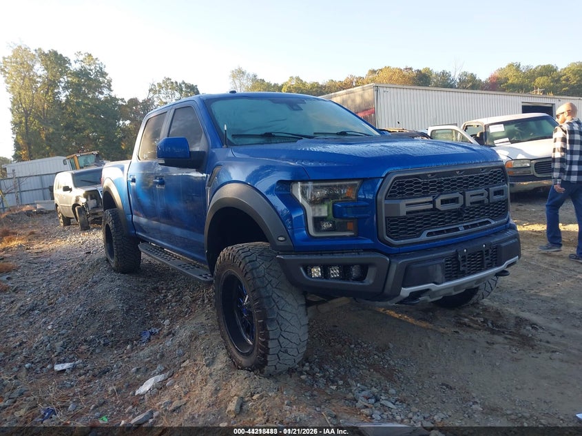 2018 Ford F-150 VIN 1FTFW1RG8JFD72070 IAAI salvage auction — LEFT REAR, Salvage (Georgia), sold $20,200 on 2026-07-28 (photo 1)