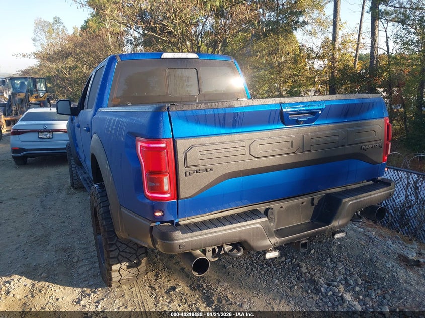 2018 Ford F-150 VIN 1FTFW1RG8JFD72070 IAAI salvage auction — LEFT REAR, Salvage (Georgia), sold $20,200 on 2026-07-28 (photo 3)