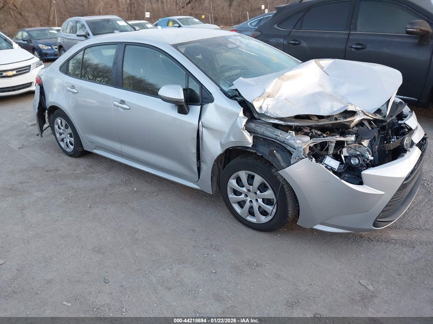 2024 Toyota Corolla VIN JTDBDMHE0RJ007008 IAAI salvage auction — FRONT & REAR, Salvage (Indiana), sold $4,350 on 2026-07-30 (photo 1)