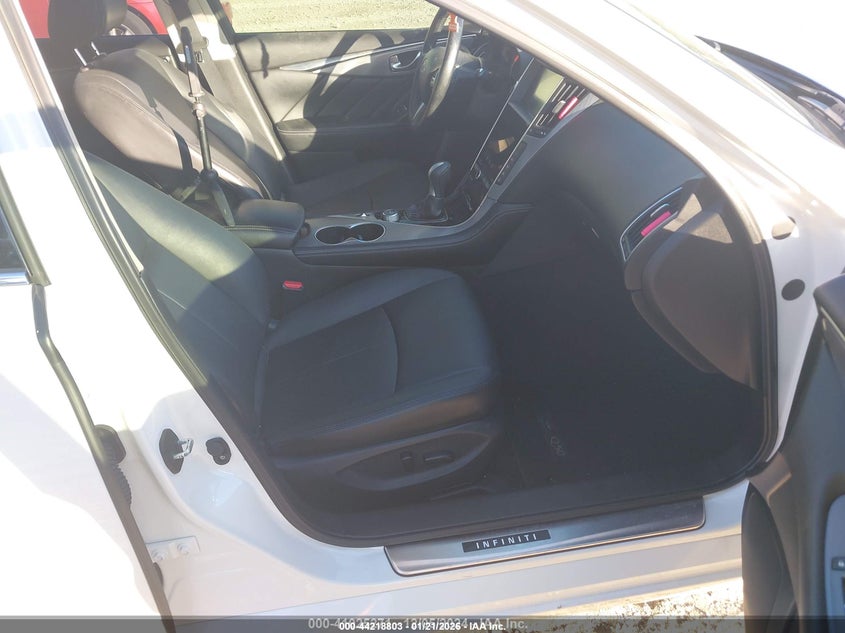 2016 Infiniti Q50 VIN JN1EV7AR5GM343566 IAAI salvage auction — FRONT END, Salvage (Alabama), sold $2,300 on 2026-07-06 (photo 5)
