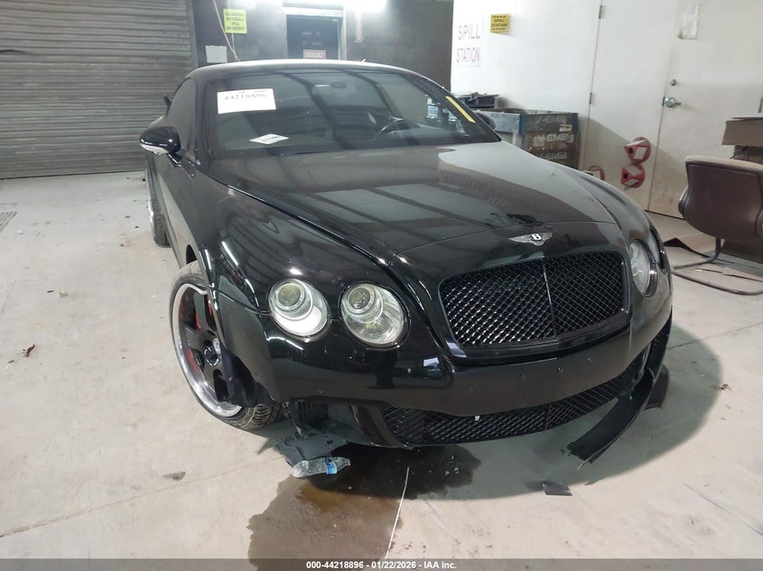 2008 Bentley Continental VIN SCBCR73W48C057147 — IAAI salvage auction photo