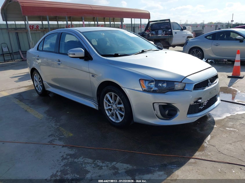 2016 Mitsubishi Lancer VIN JA32U2FU0GU012914 IAAI salvage auction — LEFT FRONT, Original (Texas), sold $1,375 on 2026-07-06 (photo 1)