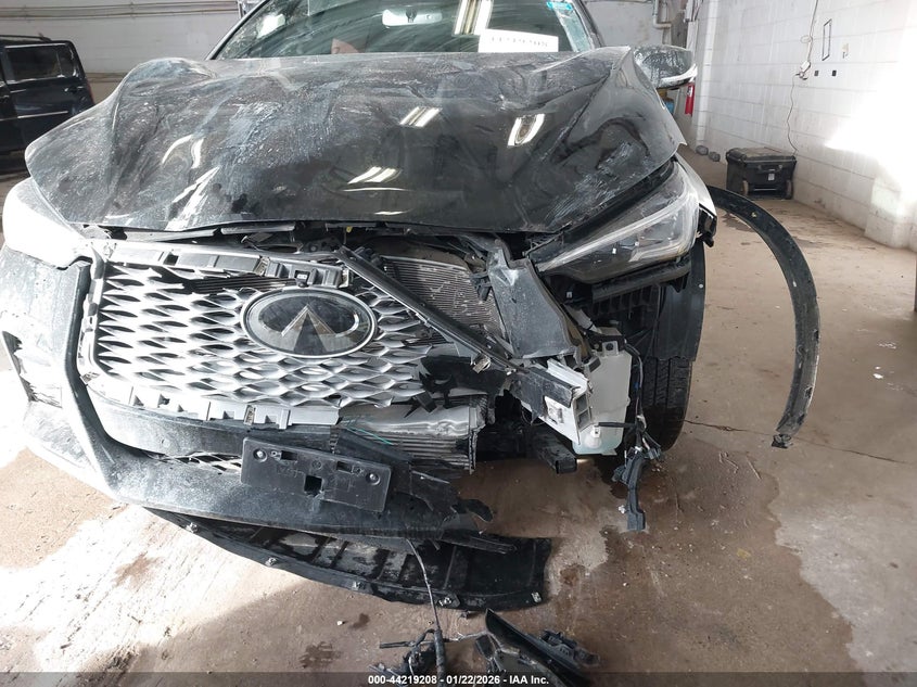 2023 Infiniti Qx55 VIN 3PCAJ5LR1PF124623 IAAI salvage auction — LEFT REAR, Salvage (Minnesota), sold $7,975 on 2026-07-29 (photo 6)