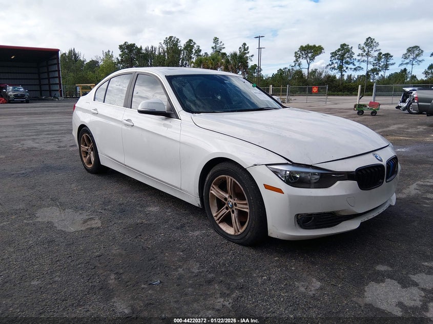 2015 BMW 3 series VIN WBA3A5C50FF606271 IAAI salvage auction — WATER/FLOOD, Other, sold $450 on 2026-07-13 (photo 1)
