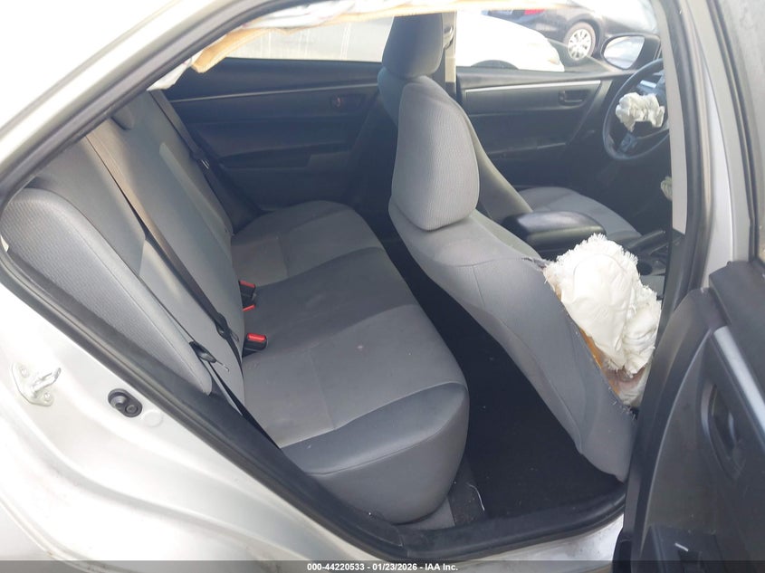 2015 Toyota Corolla VIN 5YFBURHE9FP358472 IAAI salvage auction — FRONT & REAR, Salvage (California), sold $1,600 on 2026-07-23 (photo 8)