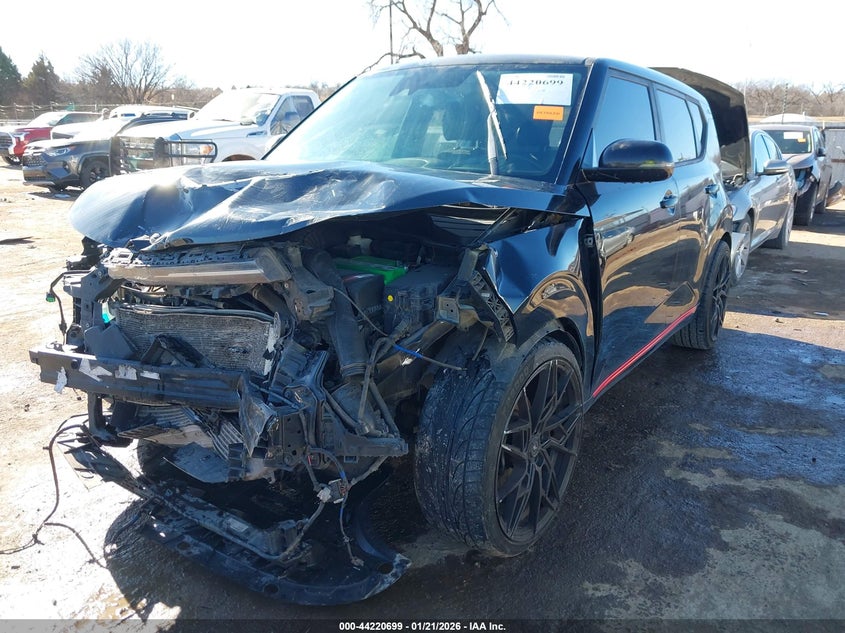 2020 Kia Soul VIN KNDJ53AF1L7044904 IAAI salvage auction — FRONT END, Salvage Title, sold $1,250 on 2026-07-08 (photo 2)