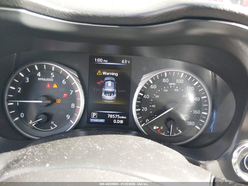 2018 Infiniti Q50 VIN JN1EV7AP1JM358507 IAAI salvage auction — FRONT END, Salvage (North Carolina), sold $4,550 on 2026-07-22 (photo 7)