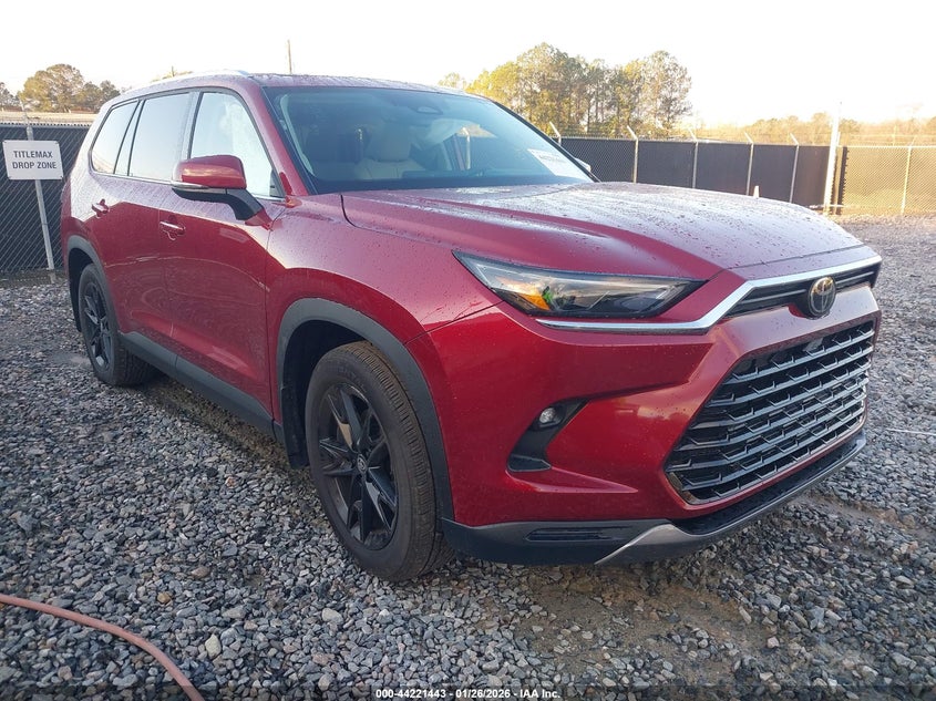 2026 Toyota Highlander VIN 5TDAAAA50TS038296 IAAI salvage auction — SIDE, Salvage Title, sold $26,925 on 2026-07-20 (photo 1)