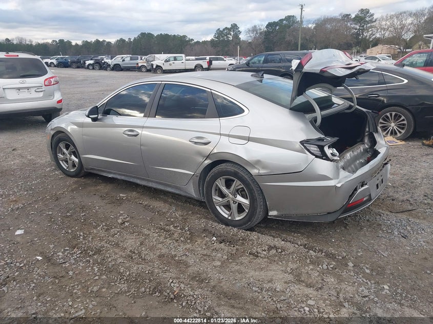 2021 Hyundai Sonata VIN 5NPEG4JA6MH080929 IAAI salvage auction — REAR END, Salvage (South Carolina), sold $2,150 on 2026-07-07 (photo 3)