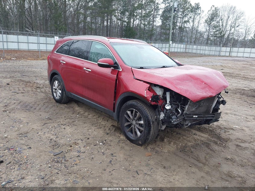 2018 Kia Sorento VIN 5XYPG4A31JG416581 IAAI salvage auction — FRONT END, Salvage (Georgia), sold $1,325 on 2026-07-09 (photo 1)