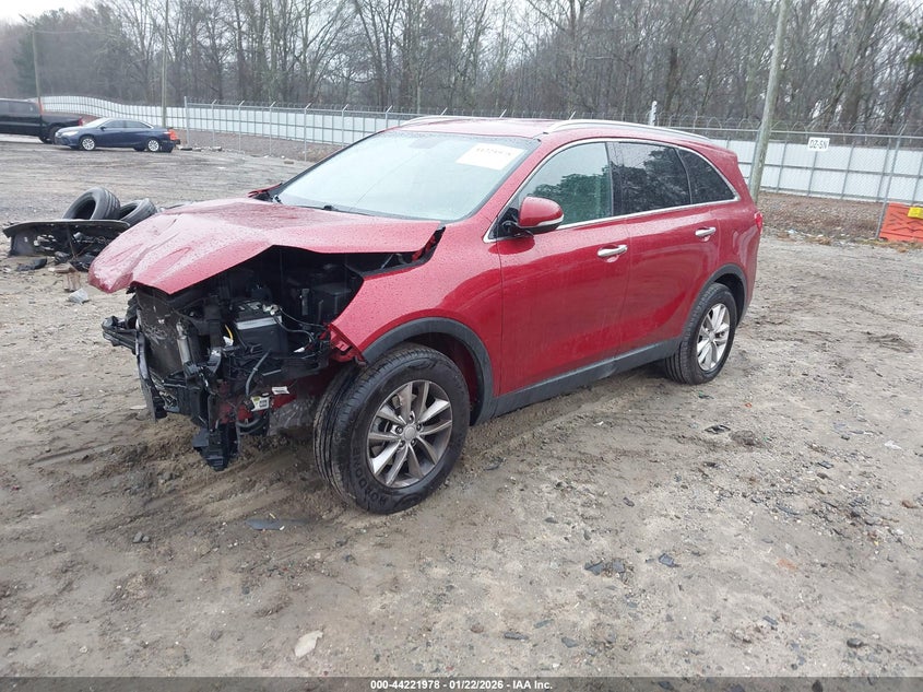 2018 Kia Sorento VIN 5XYPG4A31JG416581 IAAI salvage auction — FRONT END, Salvage (Georgia), sold $1,325 on 2026-07-09 (photo 2)