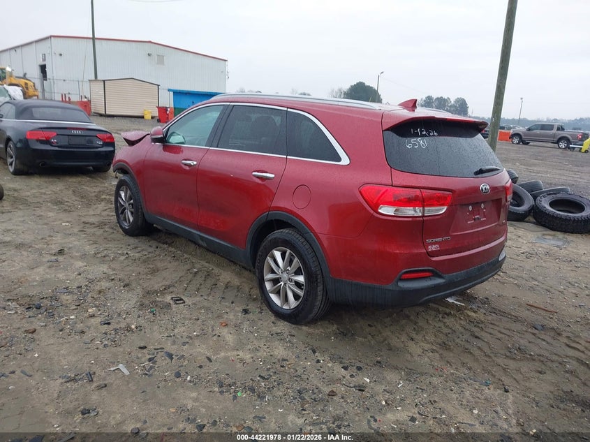2018 Kia Sorento VIN 5XYPG4A31JG416581 IAAI salvage auction — FRONT END, Salvage (Georgia), sold $1,325 on 2026-07-09 (photo 3)