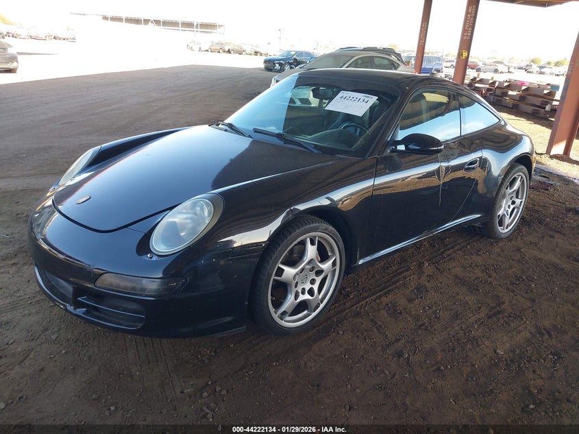 2007 Porsche 911 VIN WP0BA29967S745336 IAAI salvage auction — REAR END, Salvage (Arizona), sold $30,700 on 2026-08-04 (photo 2)