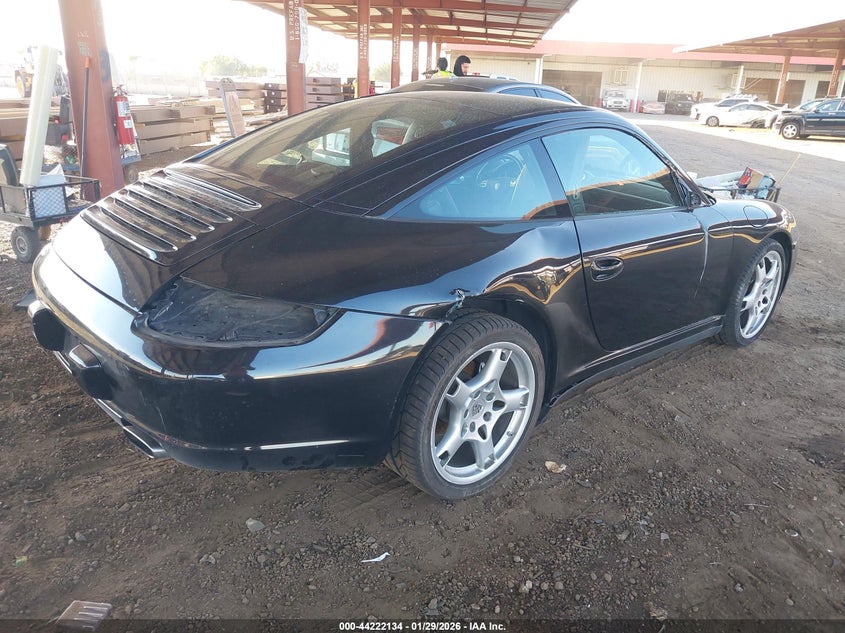 2007 Porsche 911 VIN WP0BA29967S745336 IAAI salvage auction — REAR END, Salvage (Arizona), sold $30,700 on 2026-08-04 (photo 4)