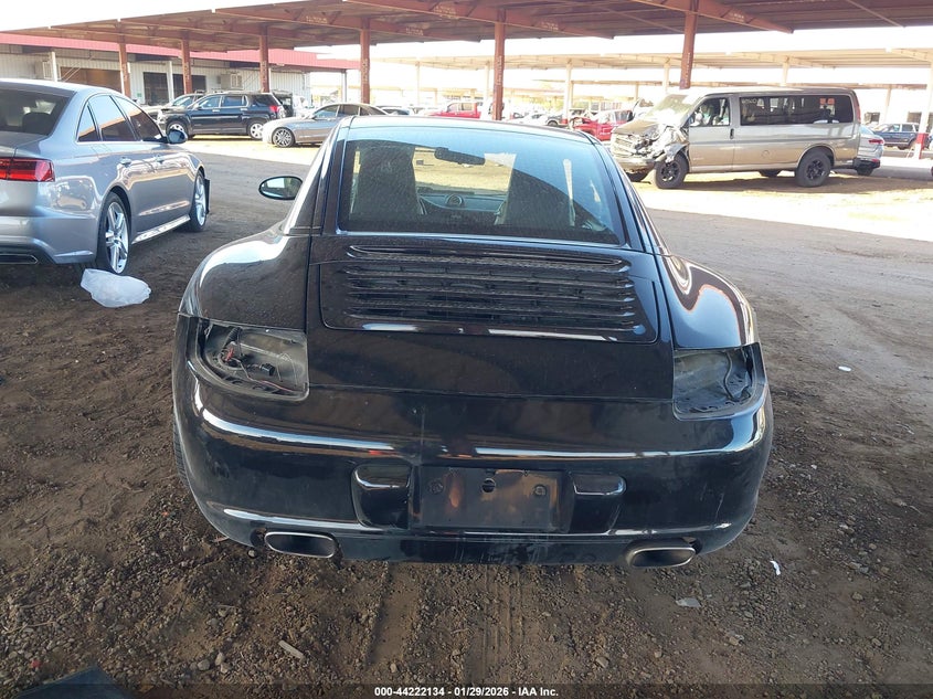 2007 Porsche 911 VIN WP0BA29967S745336 IAAI salvage auction — REAR END, Salvage (Arizona), sold $30,700 on 2026-08-04 (photo 6)