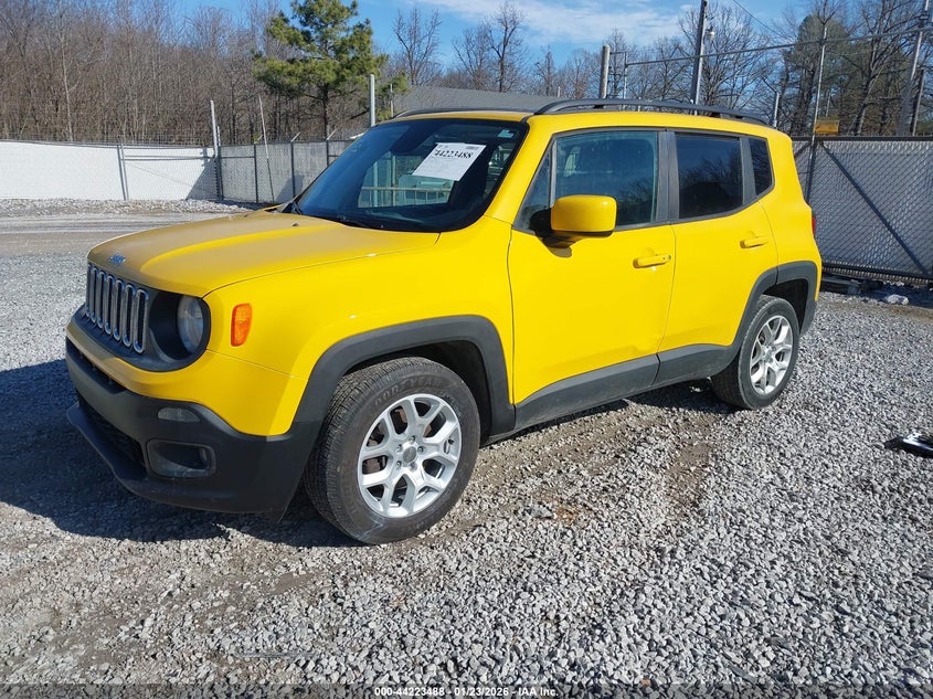 2018 Jeep Renegade VIN ZACCJABB7JPH68472 IAAI salvage auction — FRONT END, Salvage (Kentucky), sold $1,650 on 2026-07-28 (photo 2)