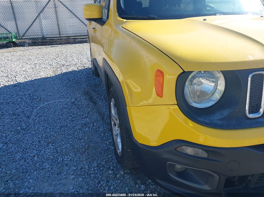 2018 Jeep Renegade VIN ZACCJABB7JPH68472 IAAI salvage auction — FRONT END, Salvage (Kentucky), sold $1,650 on 2026-07-28 (photo 6)