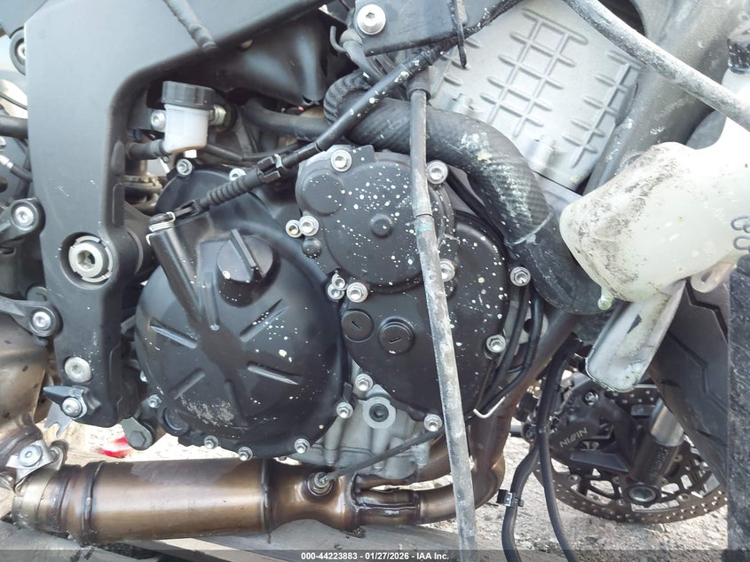 2024 Kawasaki Zx VIN JKBZXJJ19RA008319 IAAI salvage auction — FRONT END, Salvage Title, sold $1,050 on 2026-07-15 (photo 8)